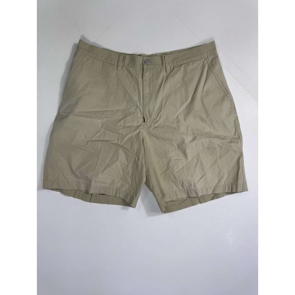 Patagonia Mens 36 Organic Cotton Canvas Hiking Shorts Beige Outdoor Casual 57670